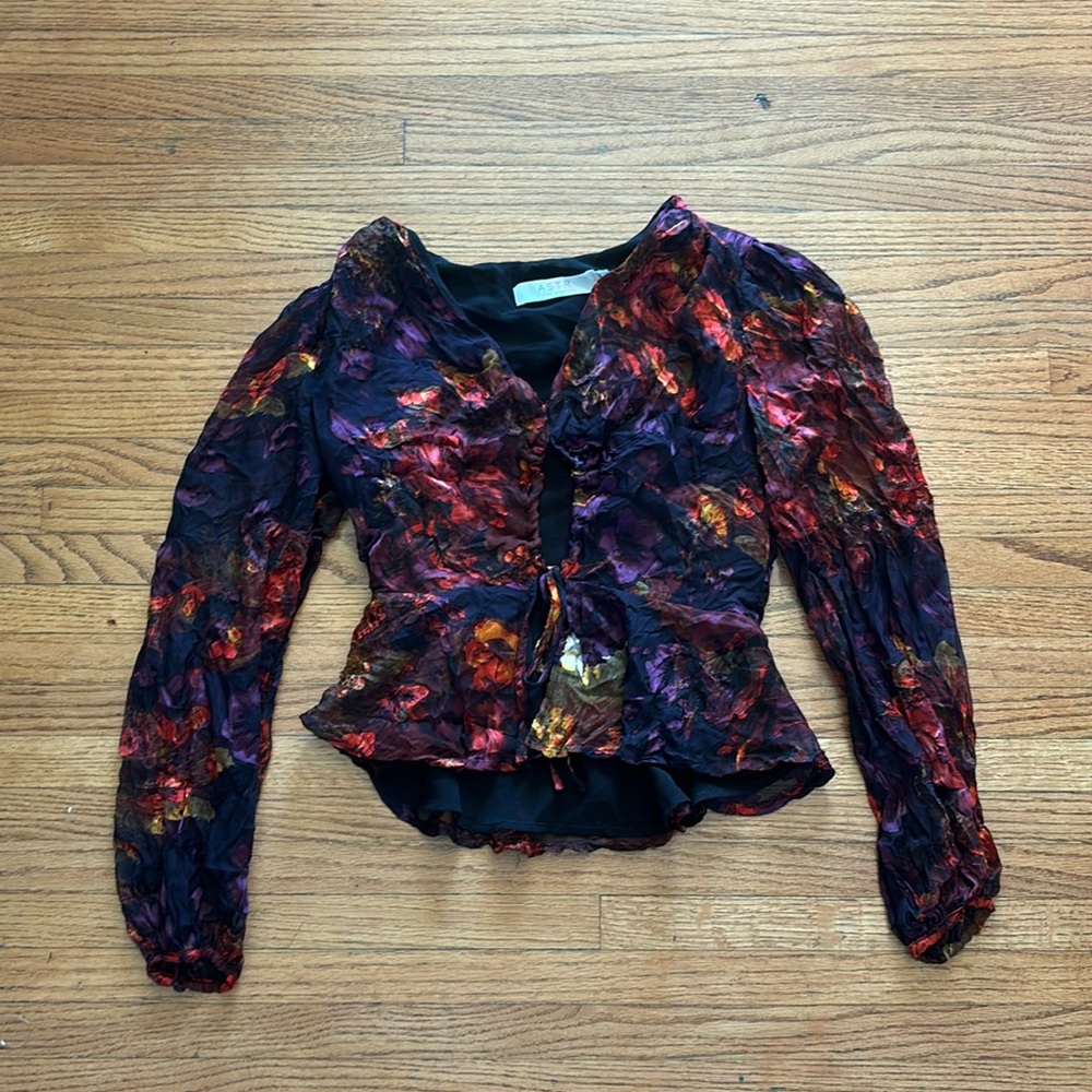 ASTR printed top